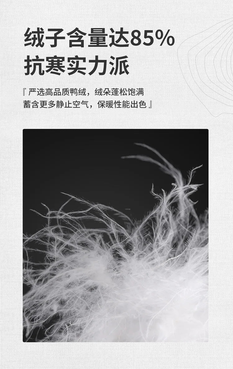 Naturehike-Thickened and Breathable Down-Filled Sleeping Bag for Adults, Outdoor Camping Bag, Warm, Winter CNH22SD008