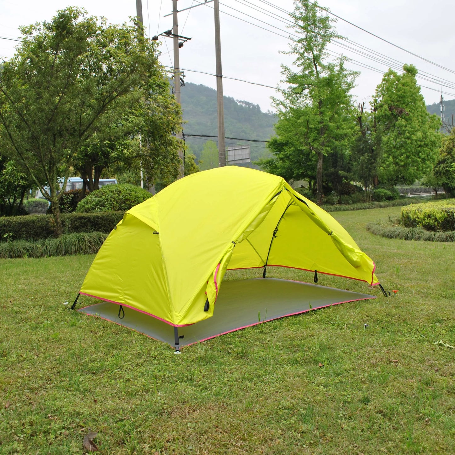 Ultralight Tent, Double Layers, 2 Person Camping Tent, Backpacking Tent, Come with footprint,CZX-484