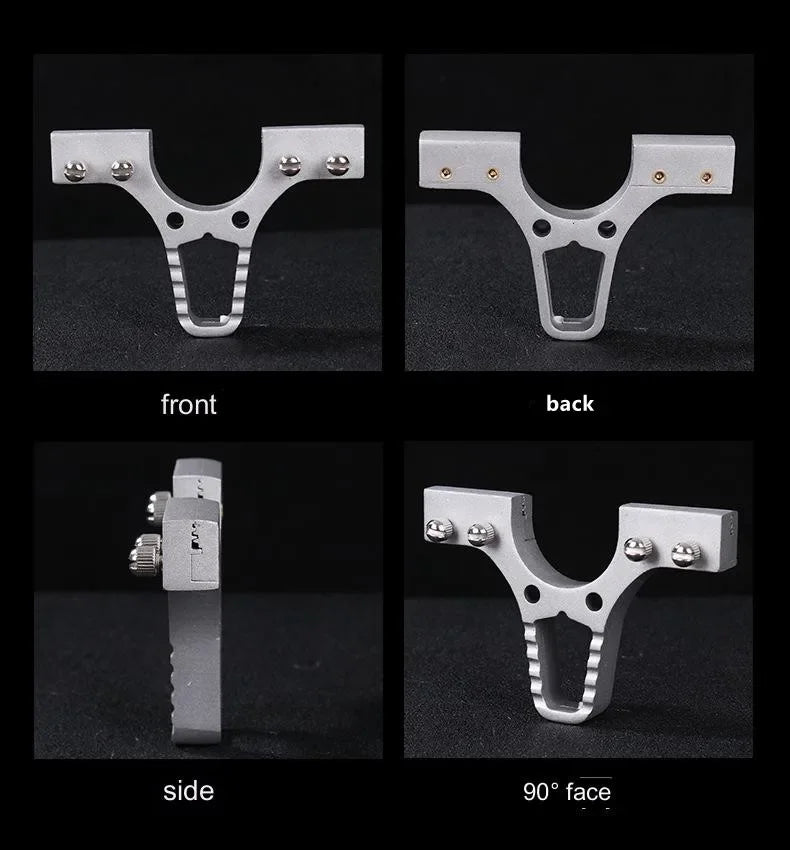 Multifunction Long Rod Slingshot Hunting Bow Catapult Precisional Outdoor Laser Aiming Shooting Equipment Sling Accessories Set