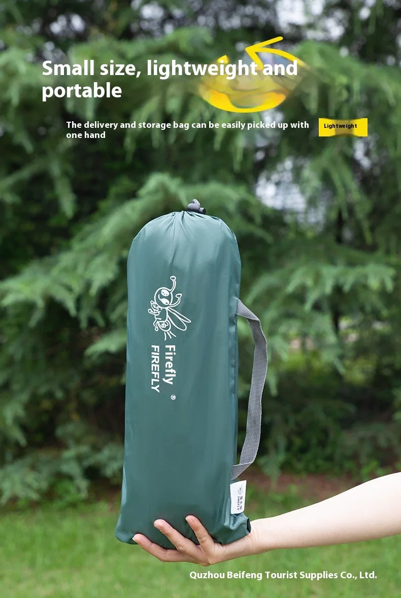 Single Camping Tent -190T Silver Plated Polyester 150D Waterproof Oxford 1.42KG Lightweight and Portable Outdoor Tent ultralight