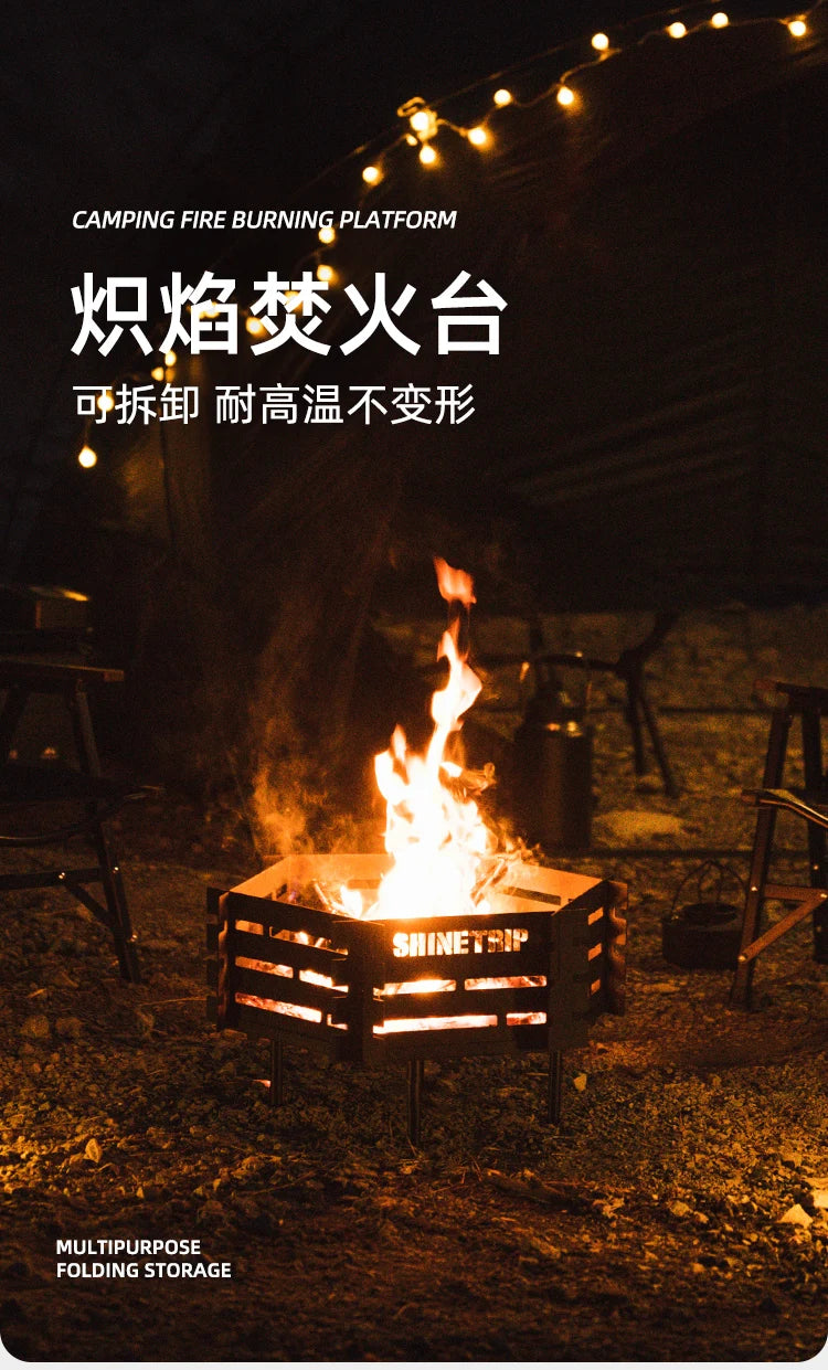 Garden Bonfire Patio Heaters Camping Wood Stove Hand Warmer Patio Heaters Brazier Tourist Outdoor Heating Riscaldamento LLPH