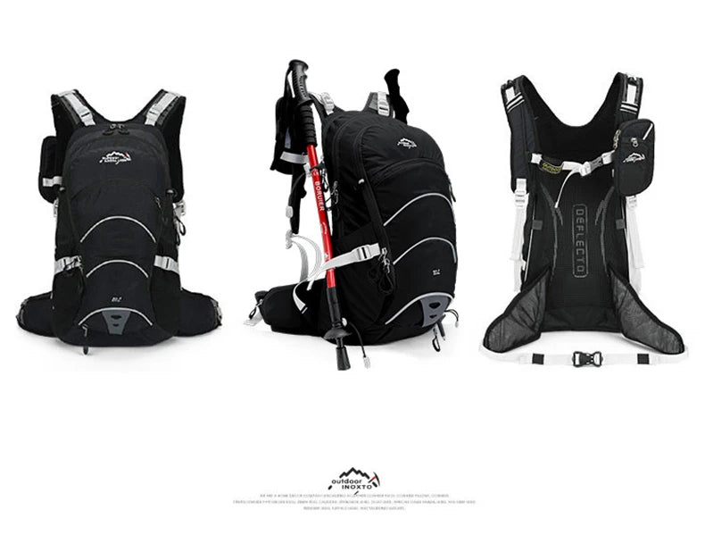 INOXTO Bicycle Bike Bags 20L Portable Waterproof Road Cycling Water Bag Outdoor Sport Climbing Pouch Hydration Backpack