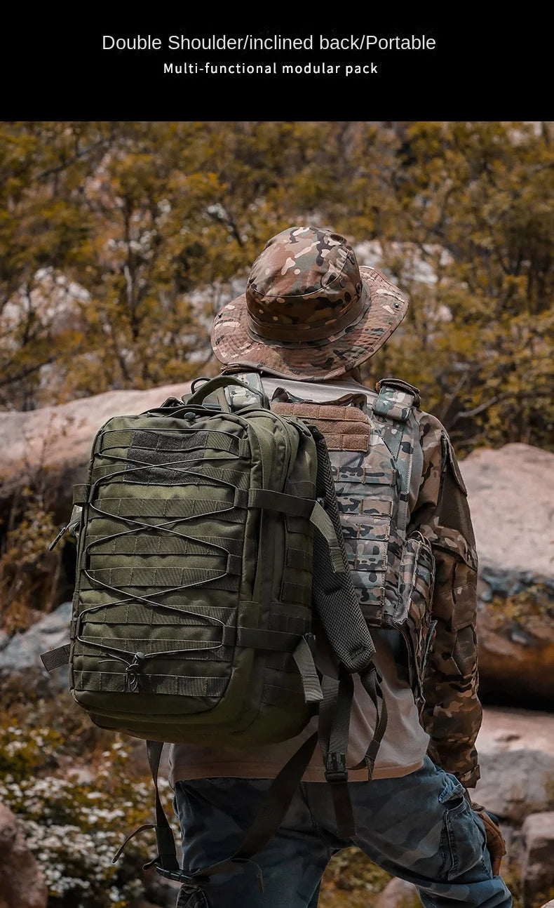 Tactical Camouflage Backpack Molle Hunting Backpacks Waterproof Camping Hiking Hunting Trekking Climbing Outdoor Bags Rucksack