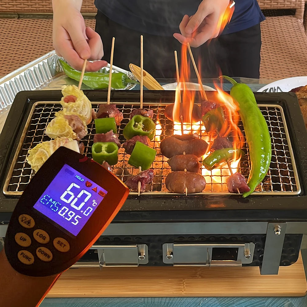 Small Ceramic Hibachi Grill - Customizable Japanese BBQ Table (Indoor/Outdoor Charcoal Grill, Portable Barbecue）