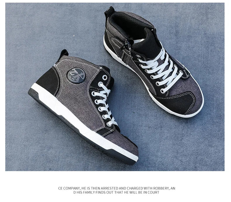 Motorcycle Riding Shoes Motorcycle Boots All Season Breathable and Anti Fall Riding Equipment Road Racing Shoes forRiders오토바이 부츠