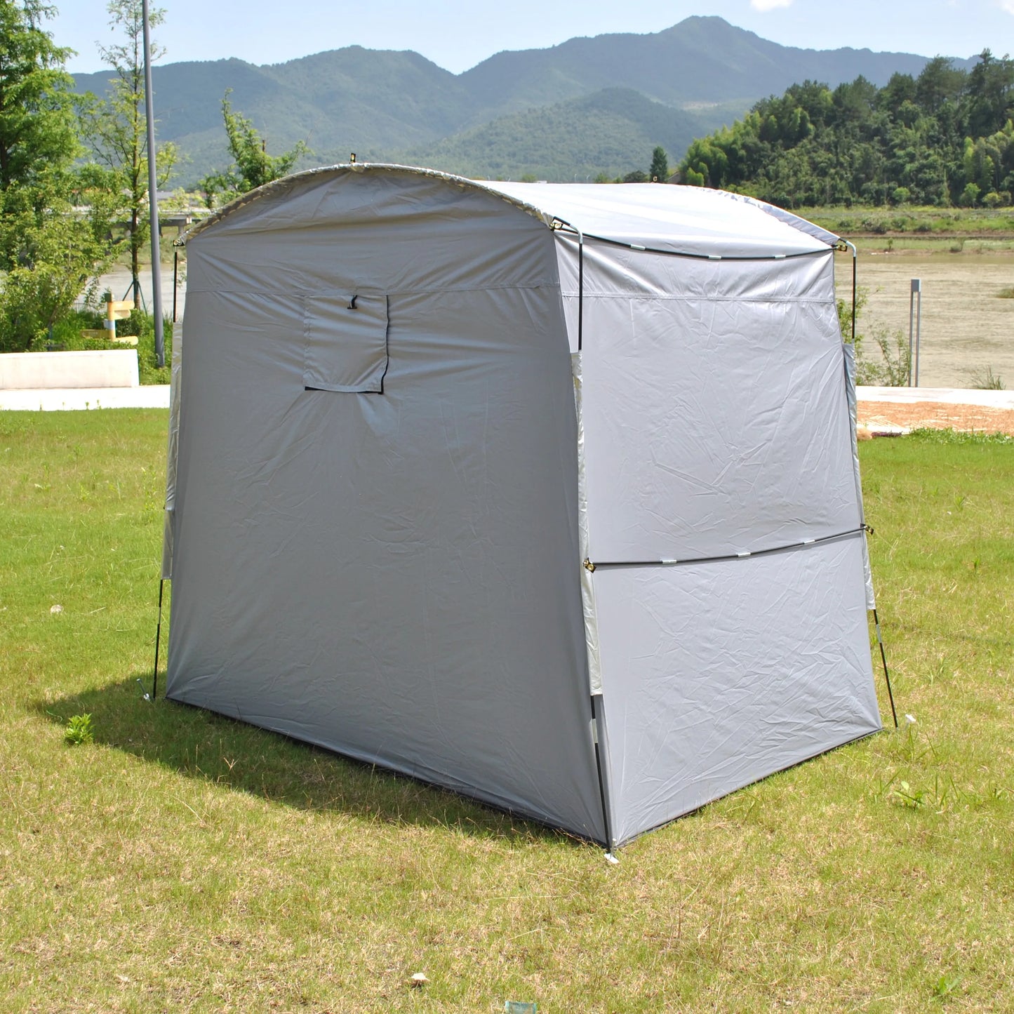 Bike Storage Shed Tent, Oversized Storage Tent for 4 Bikes, Garage/Garden Storage Tent, Waterproof Anti-uv Outdoor Bicycle Cover