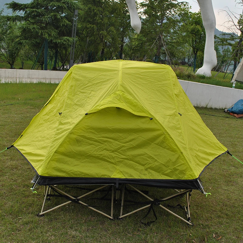 Ultralight 2 Person Backpacking Tent Can Be Used As Cot Bed Tent or Bikepacking Tent, Light Weight Cot Tent Not Include Bed