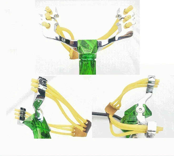 Metal Powerful Slingsshot Professional Slingshot  Hunting Outdoor Shooting Package Hunting Acessories Manual tools