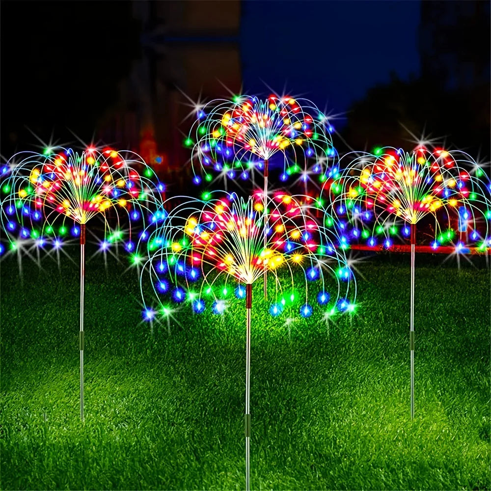 Super Solar LED Light Outdoor Waterproof Solar Light 8 Lighting Modes DIY Fairy Light Holiday Decorative garden Lights Lamp