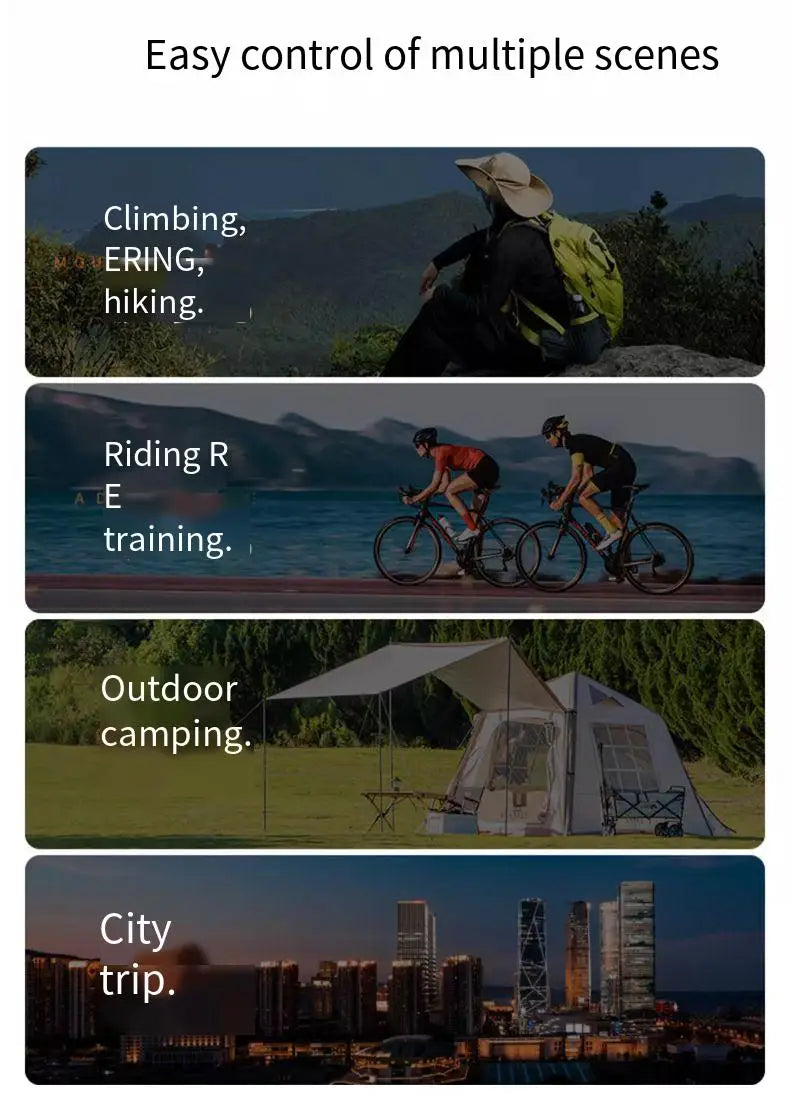 Men Women Outdoor Camping Travel Backpack 40L Water Repellent Climbing Hiking Laptop Daypack Trekking Reflective Strip Back Bags