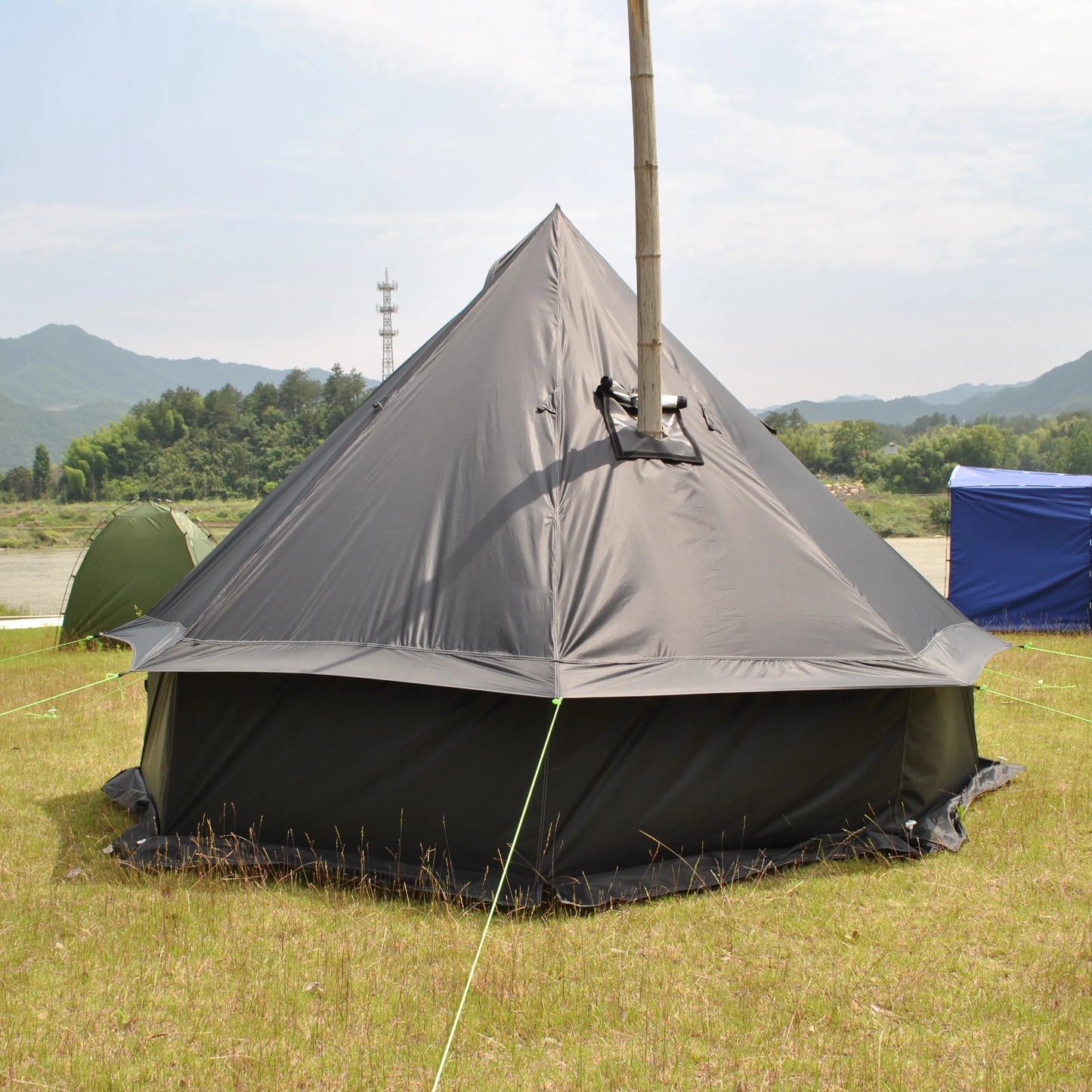 Regatta Mongolian Bell Tent - W/StoveJack, Waterproof, 4 Season Luxury Camping and Glamping Yurt Tent Outdoor