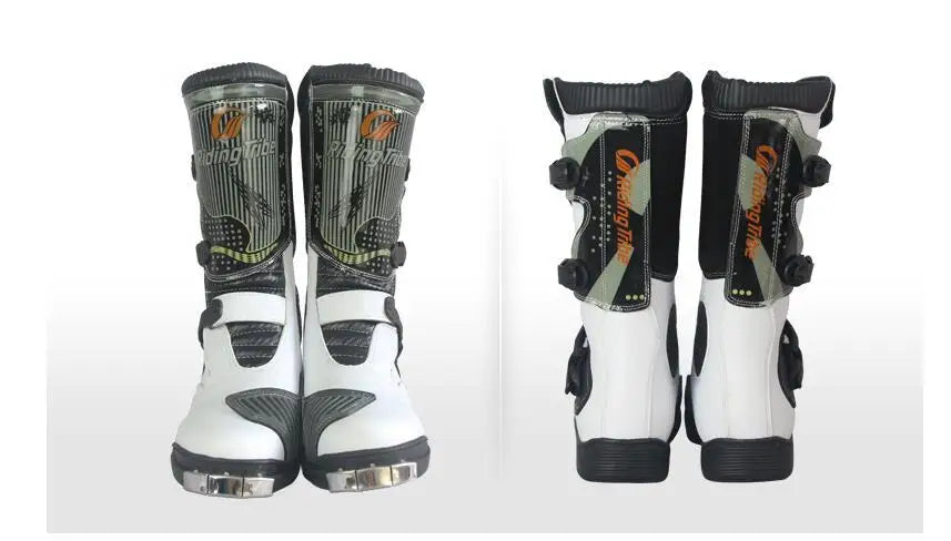 Motorcycle Riding Racing Boots Rain Professional Boot Men Women Crash Fall Protection Off-Road Motorbike Shoes Botas Motocross