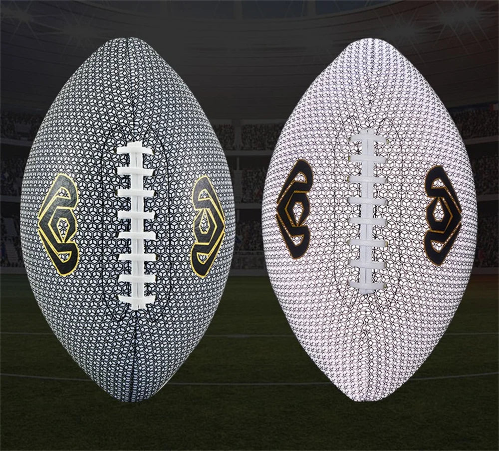 Anti Slip And Wear-Resistant British Reflective Rugby Size 6 And 9 Adult Training Competition American Rugby