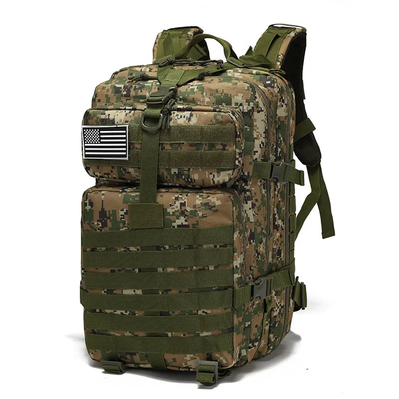 30L/50L 600D Nylon Waterproof Military Backpack Men Outdoor Army Rucksacks Tactical Sports Camping Trekking Fishing Hunting Bag