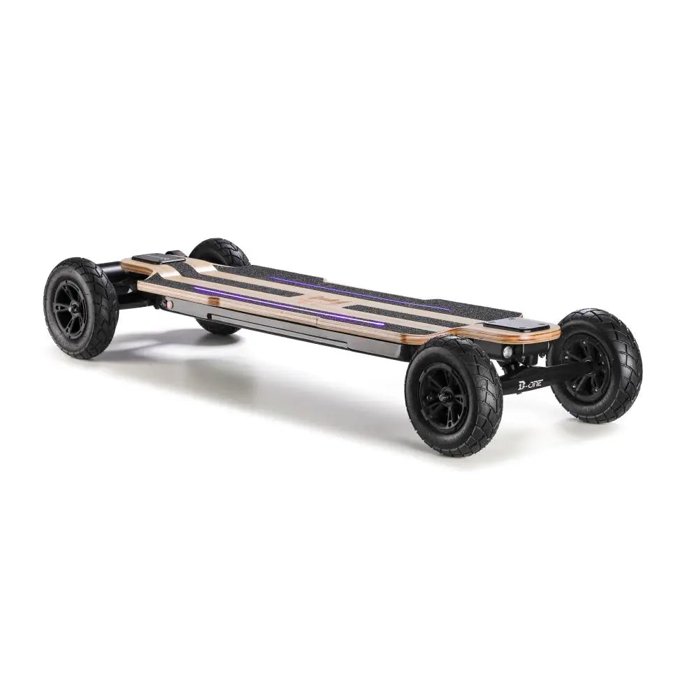 Bamboo off road electric skateboard