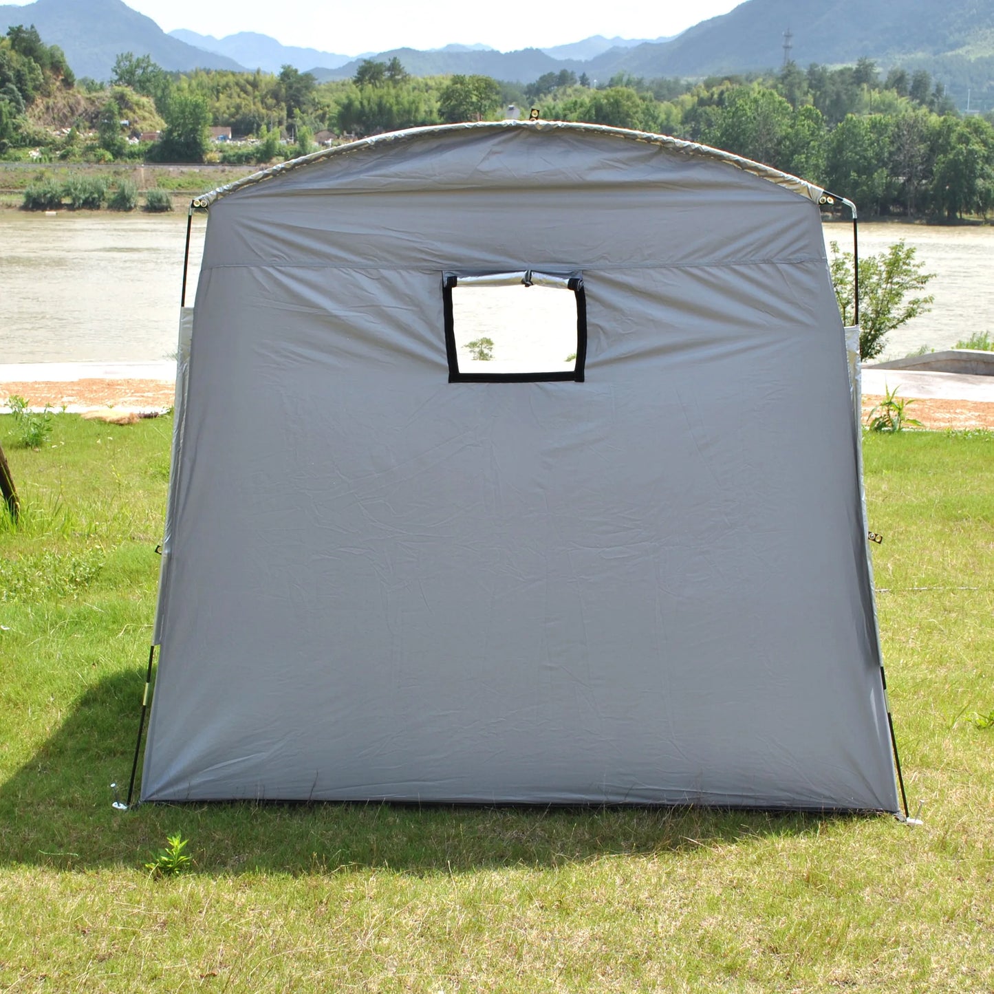 Bike Storage Shed Tent, Oversized Storage Tent for 4 Bikes, Garage/Garden Storage Tent, Waterproof Anti-uv Outdoor Bicycle Cover