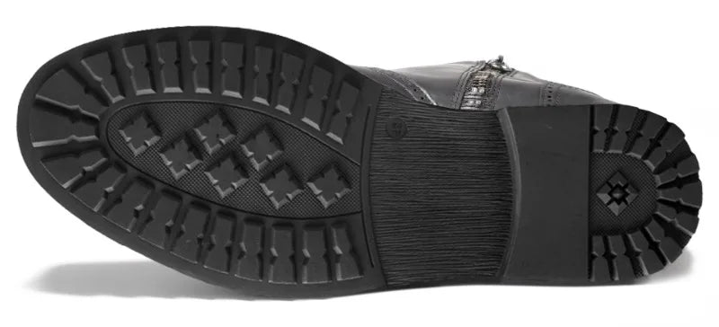 2025 Handmade Men Chelsea Retro Leather Boots Comfortable Shoes for Men Commute Motorcycle Boots Combat Boots Botas Para Hombre