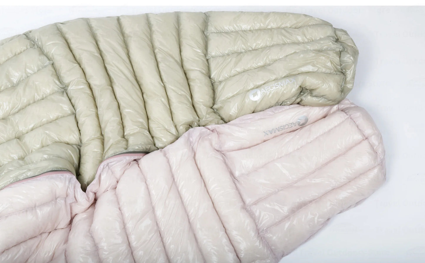 AEGISMAX AIR 10D Ultralight Down Sleeping Bag Camping Hiking 800FP Lightweight Couple Sleeping Bag Tourist Outdoor Equipment