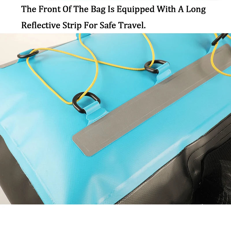 30L Dry Wet Separation Sports Bag for Outdoor Activities -Waterproof Backpack with Reflective Strips, for Hiking, Diving, Camp