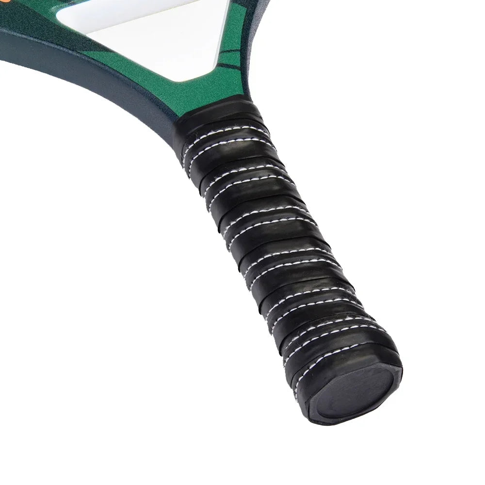 High Quality 3K Carbon and Glass Fiber Beach Tennis Racket Soft Face Tennis Racquet with Protective Cover Ball