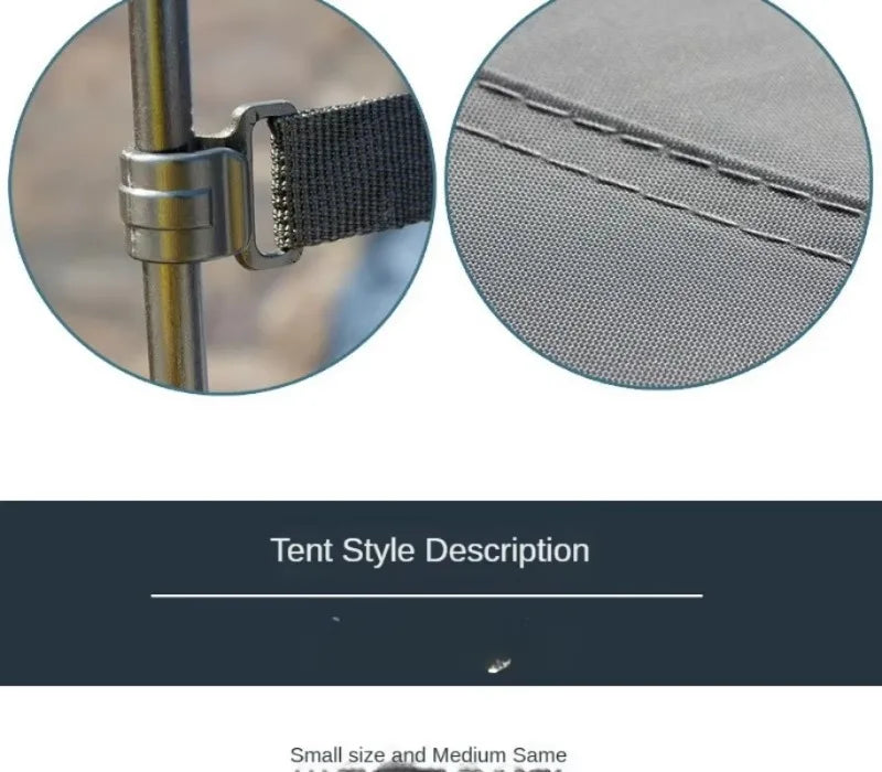 Portable Rainproof Camping Tent, Folding Fishing Tail Tent, Car Pickup Truck Tent