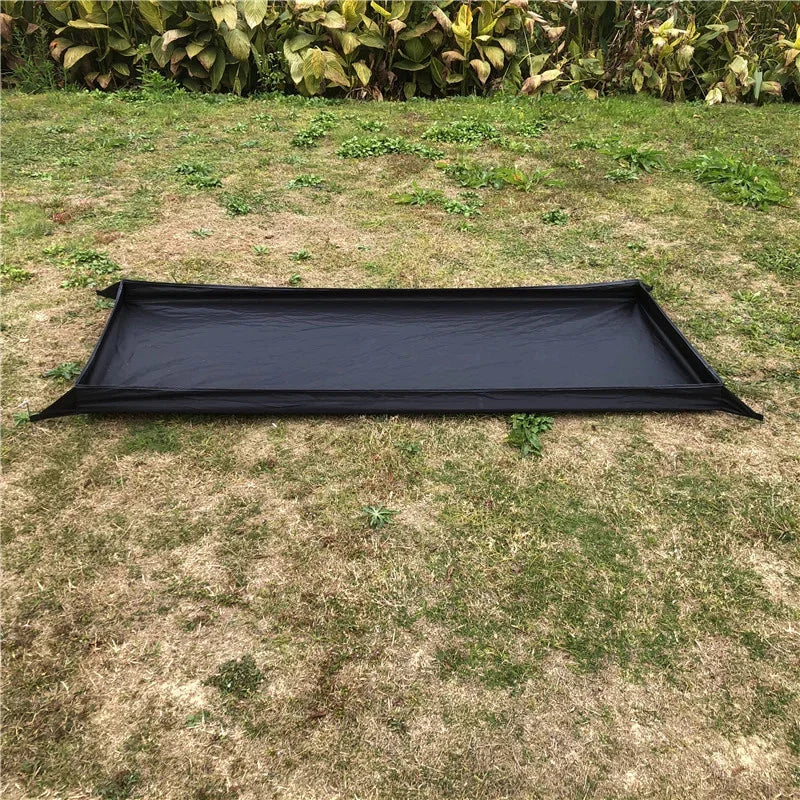 3D Camping Mat Outdoor Waterproof Picnic Mat 210D Oxford Bath Bathtub Shape Floor Mat Tent Ground Sheet Tarp Beach Mat 3 Sizes
