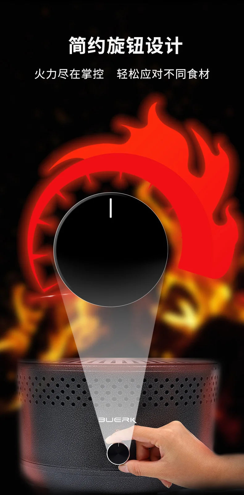 Outdoor BBQ Barbecue Stove Household Charcoal Barbecue Stove Multifunctional Portable Mini Stainless Steel Adjustable Firepower