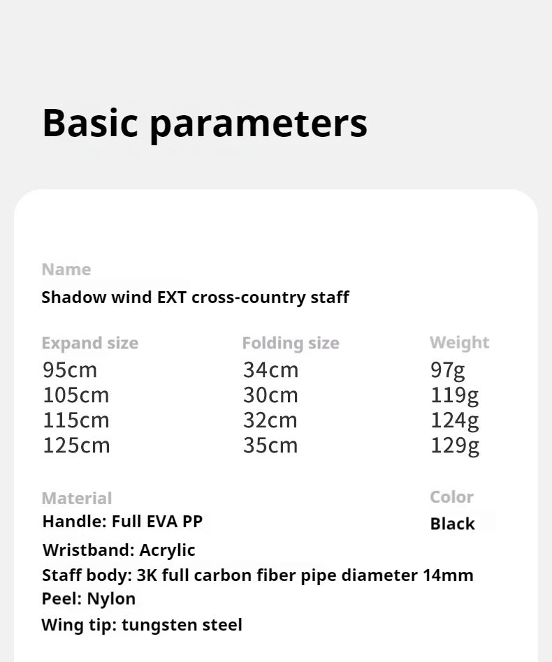 Naturehike 3K Carbon Fiber Collapsible Telescopic Sticks Trekking Pole Folding Portable Walking Stick Staff for Hiking Climbing