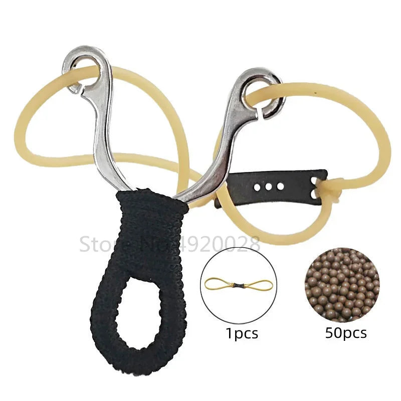 Newest Powerful Sling Shot Aluminium Alloy Slingshot  Bow Catapult Outdoor Hunting Shooting Professional Slingshot