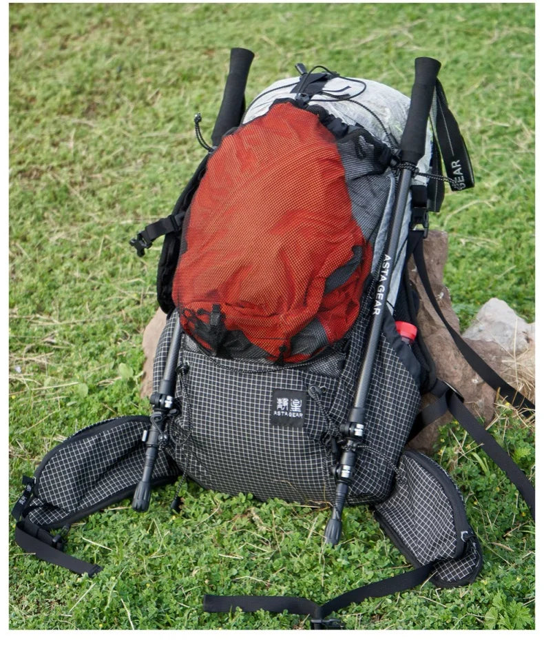 Asta Gear Jianshan UHMWPE Backpack Outdoor Ultralight Backpack Camping Hiking Mountaineering DCF Traveling Backpack