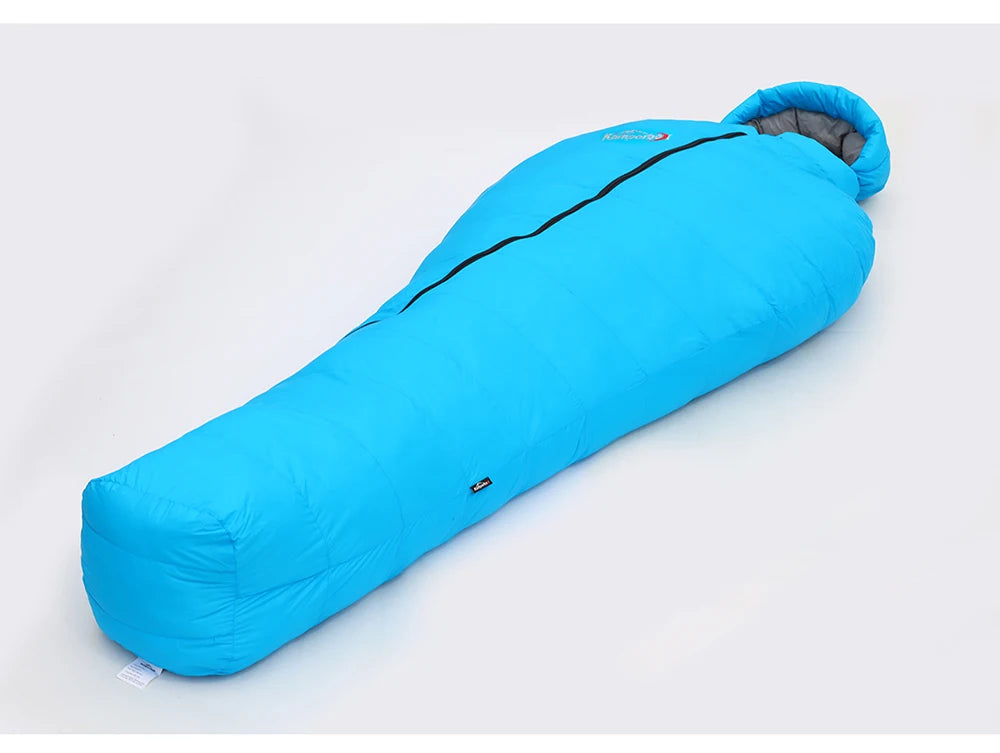 Premium Down and Synthetic Hybrid Sleeping Bag Camping  Lightweight Sleeping Bag High Neck Design Sleeping Bag 0°C to -5°C ，1.3