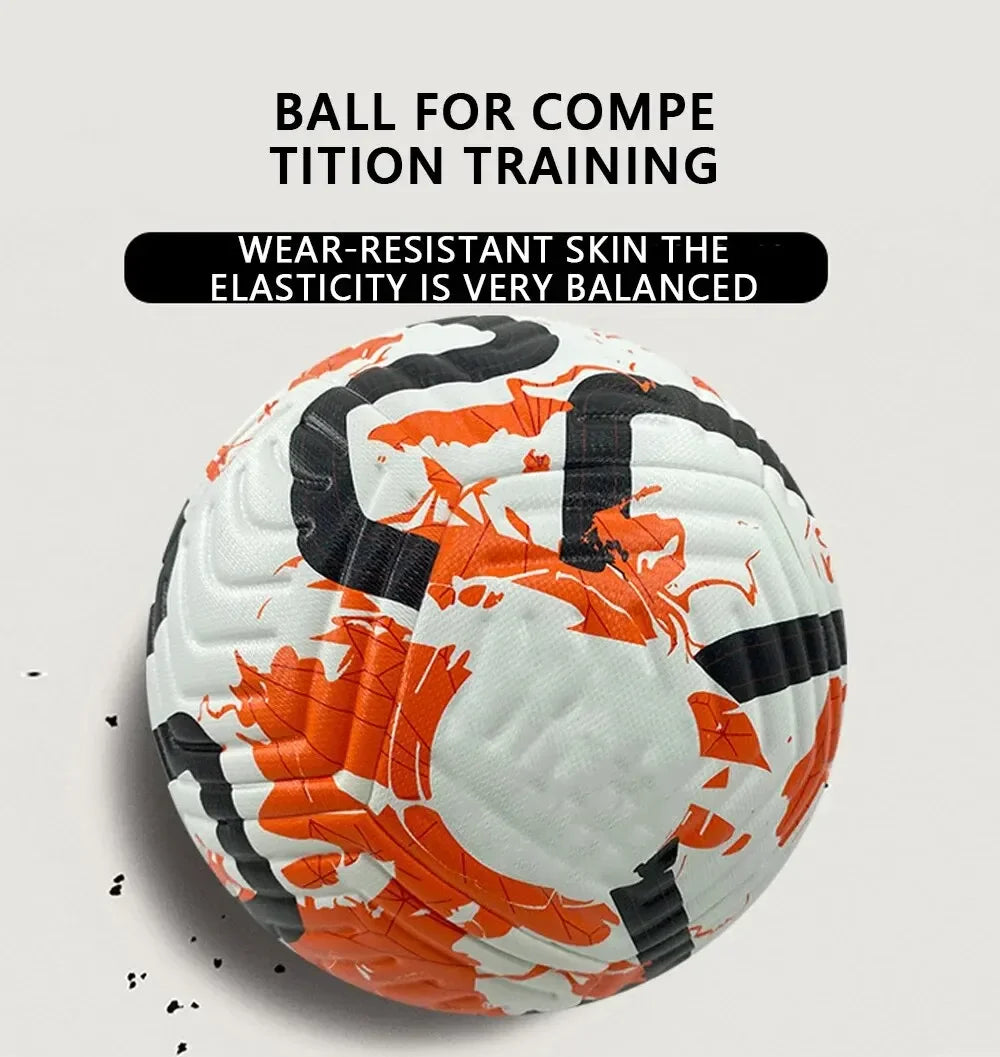 Football standard size 5 machine sewn ball PU explosion-proof material sports league outdoor competition football training