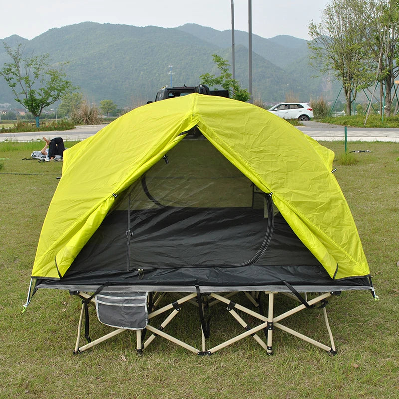 Camping Tent 2 Person, Professional Waterproof & Windproof Lightweight Backpacking Tent Can Be Cot Tent,bed Tent Not Include Bed