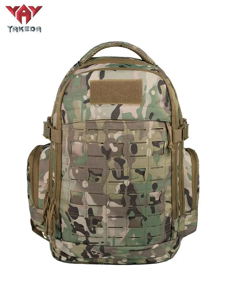 YAKEDA Assault Tactical Molle Backpack Fans 600D Sports Outdoor Bag High Capacity Tourism Hiking Mountain Camping Bags