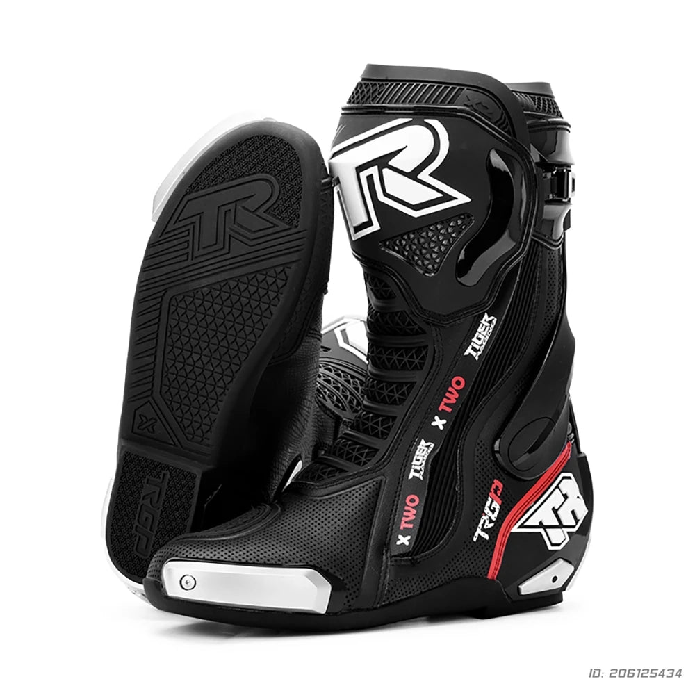 Motocross Boots Men Non-slip Racing Off-road Shoes Professional Protective Motorcycle Boots Sport Touring Protection Riding Gear