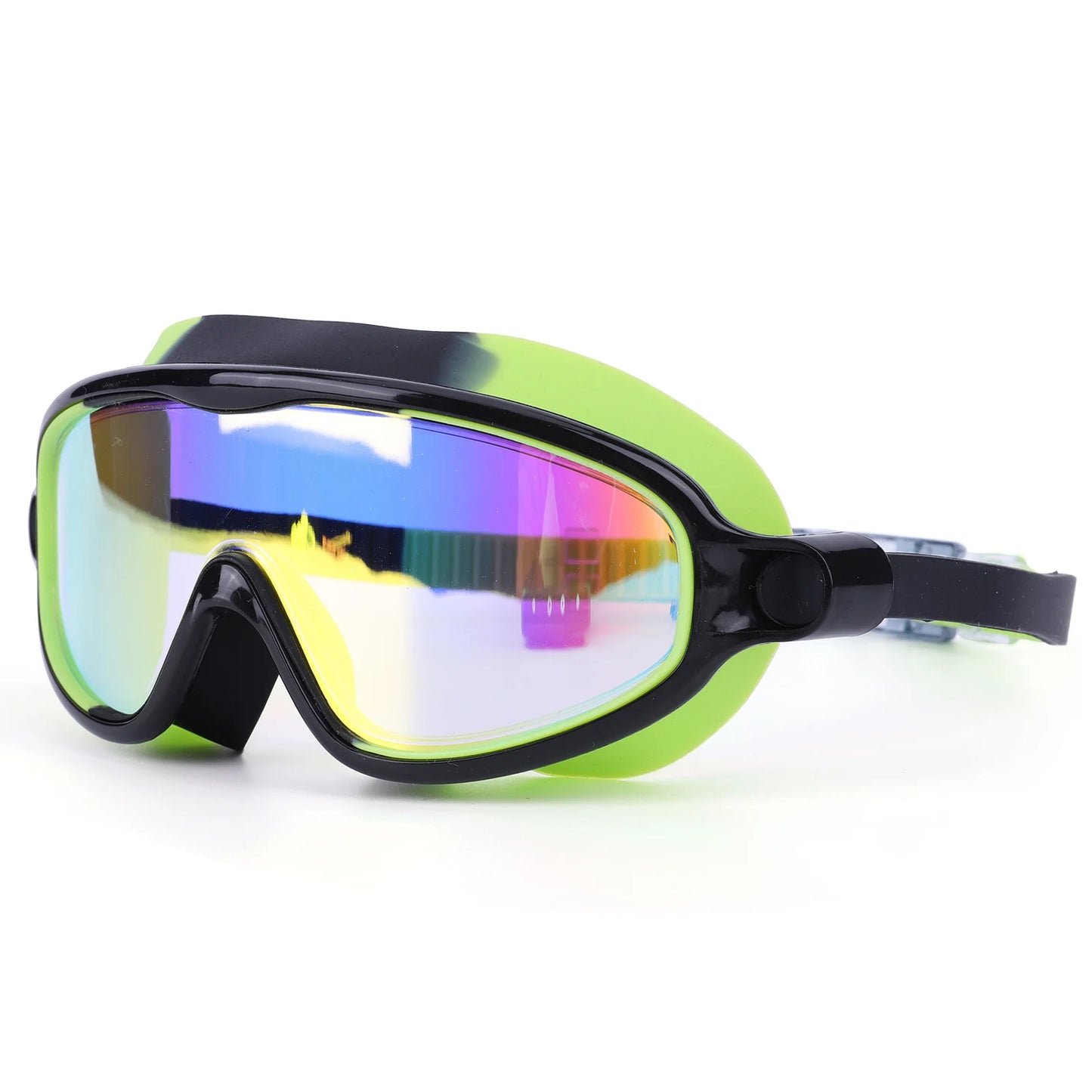 2Pcs Swimming Goggles Anti Fog Transparent Swimming Glasses Leakproof Wide View Swimming Eyewear Professional Swim Equipment