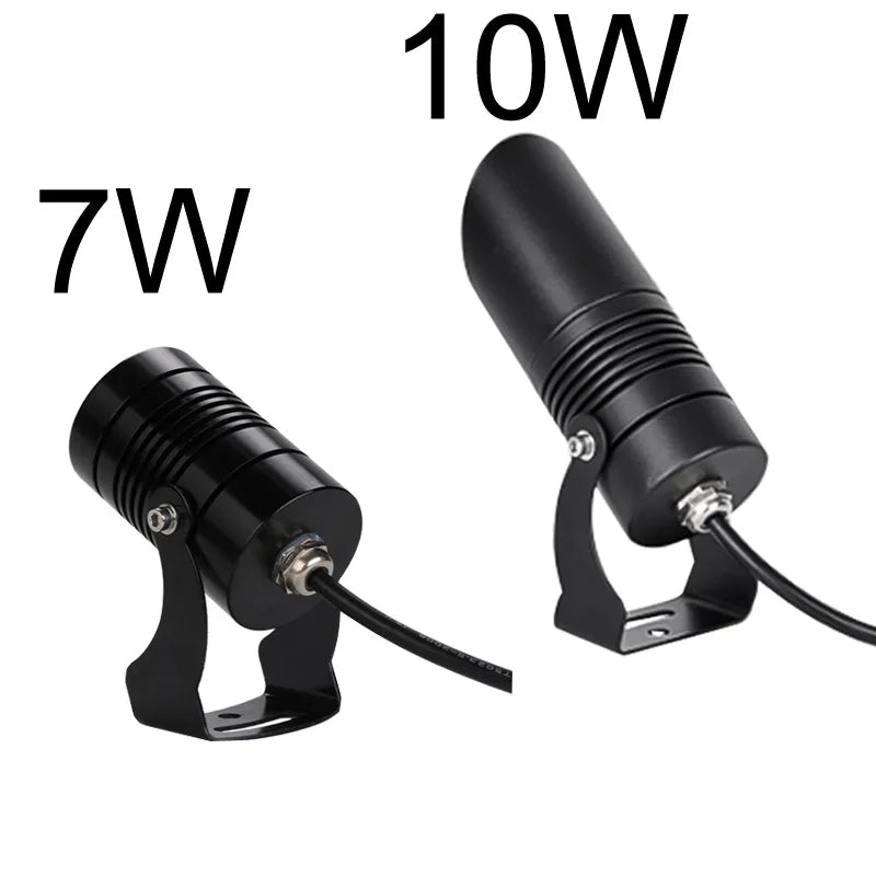 3W 5W 10W COB Outdoot IP65 Waterproof led Garden Lamp AC85-265V DC12V Outdoor Lighting Garden Light Landscape LED spotlight