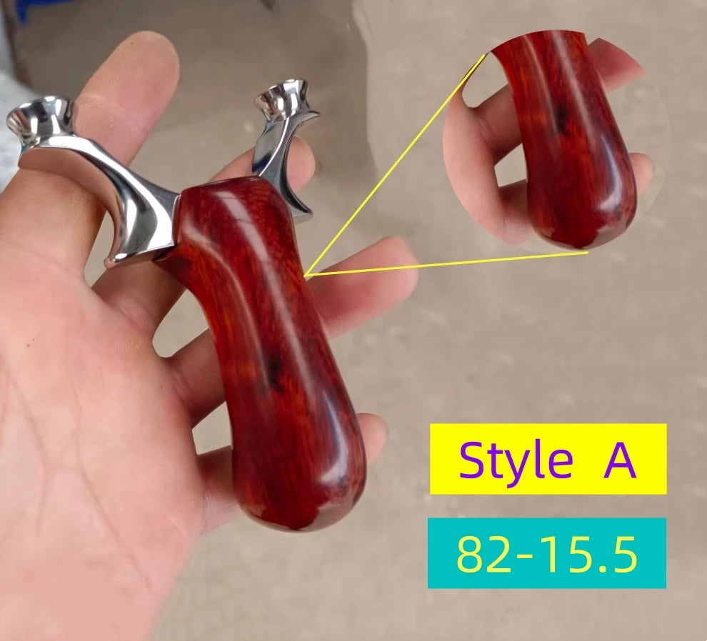 Hunting Slingshot Stainless Steel Bow Big Powerful Catapult Self Defense Survival High Precision Sling Shot