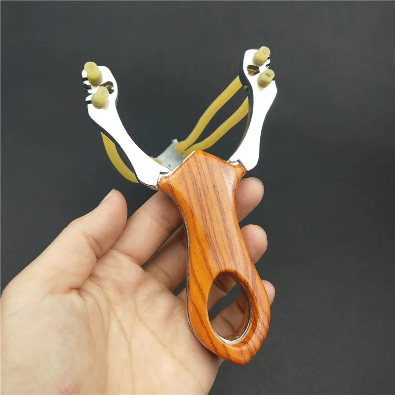 NEW Powerful Sling Shot Aluminium Alloy Camouflage Bow fishing Catapult Outdoor Hunting Slingshot Hunt Accessories catapult