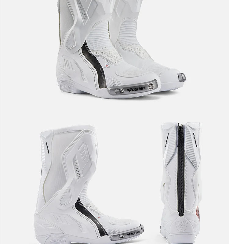 Motorcycle Boots Racing Off-road Shoes Non-slip High-top Motorcycle Professional Waterproof Mountain Bike Boots