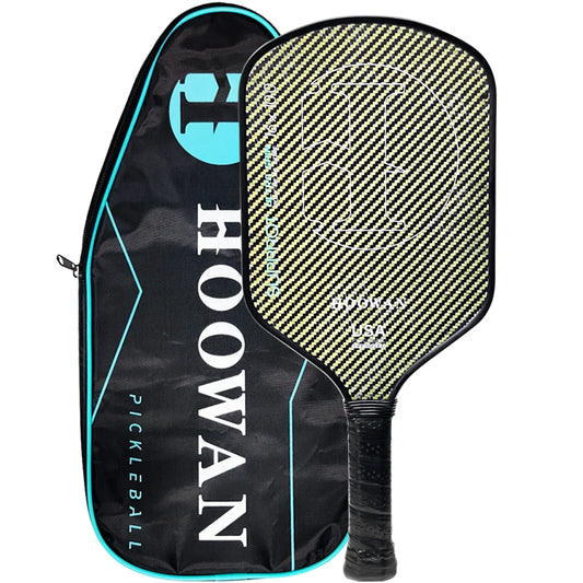 HOOWAN SUPPROT Pickleball Paddle T700 Carbon Kevlar Professional USA Pickleball Approved 16MM Pickle Ball Racket with Case