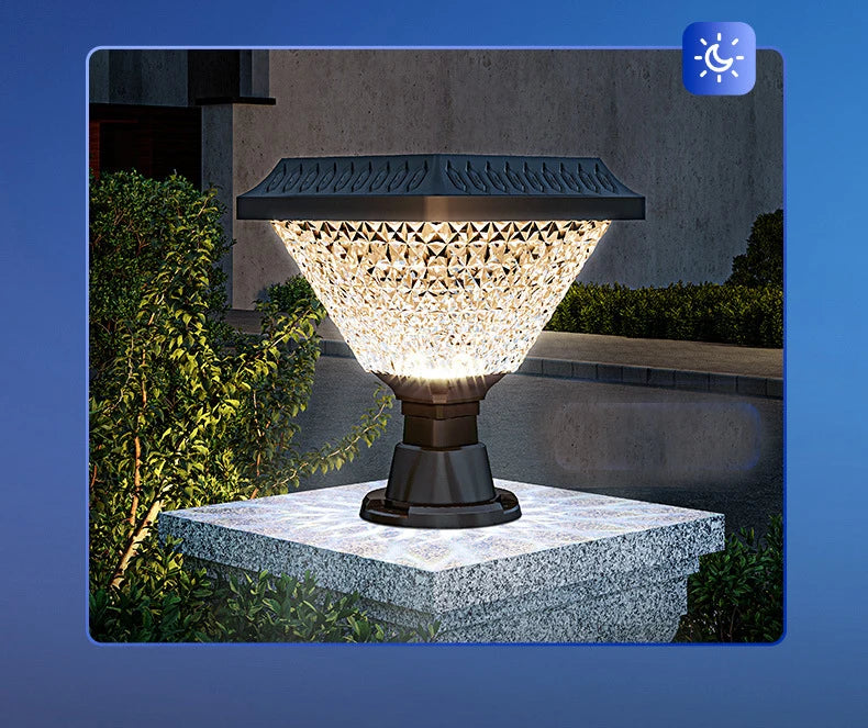 Solar Light Outdoor Fixtures Courtyard Garden Lawn Street Lights Waterproof Lamp External Landscape Patio Festival Lighting