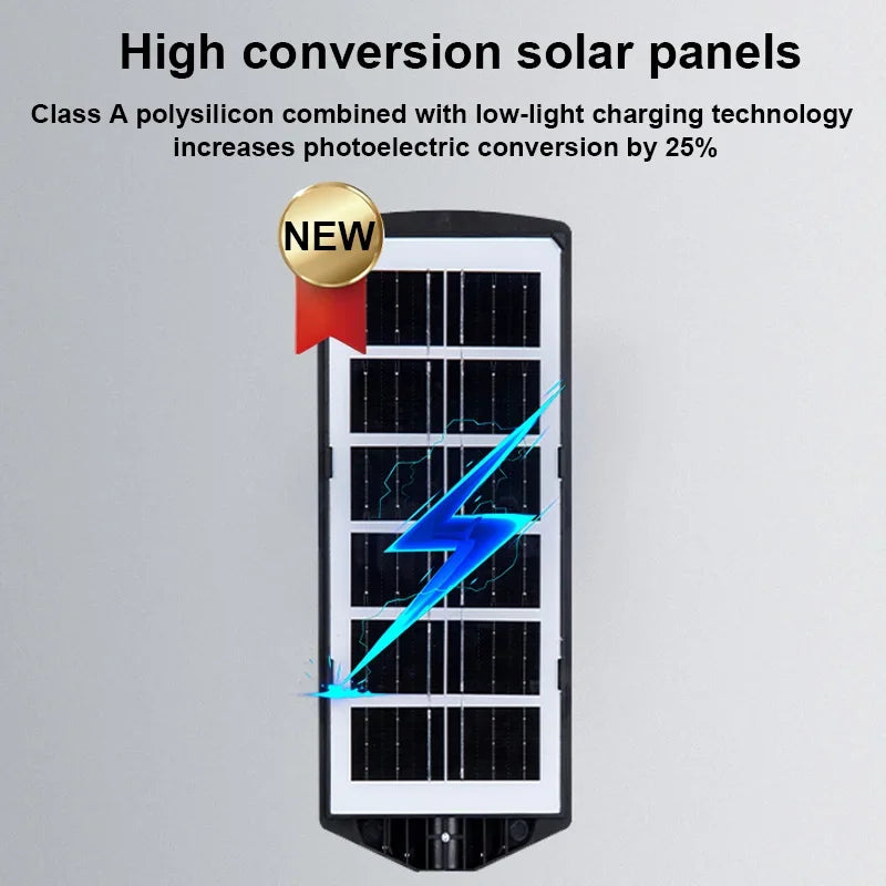 Solar Power Wall Lights  with Motion Sensor Outdoor Sunlight Charge Waterproof Street Light Garden Led Solar Spotlight