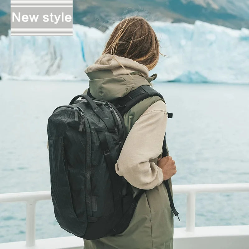 X-PAC Waterproof Backpack Men Large Capacity Laptop Hiking Commute Travel Durable Lightweight Mountaineering Daypack