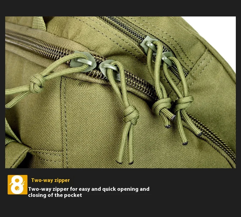 Tactical Medical Backpack MOLLE Detachable Med Kit - Quick-Access Military Survival Emergency Pack for Camping First Aid