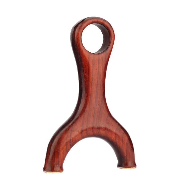 High Quality Solid Wood Slingshot Copper Support Head Design Sling Hunting Shot Catapult Set Outdoor Shooting Entertainment Tool