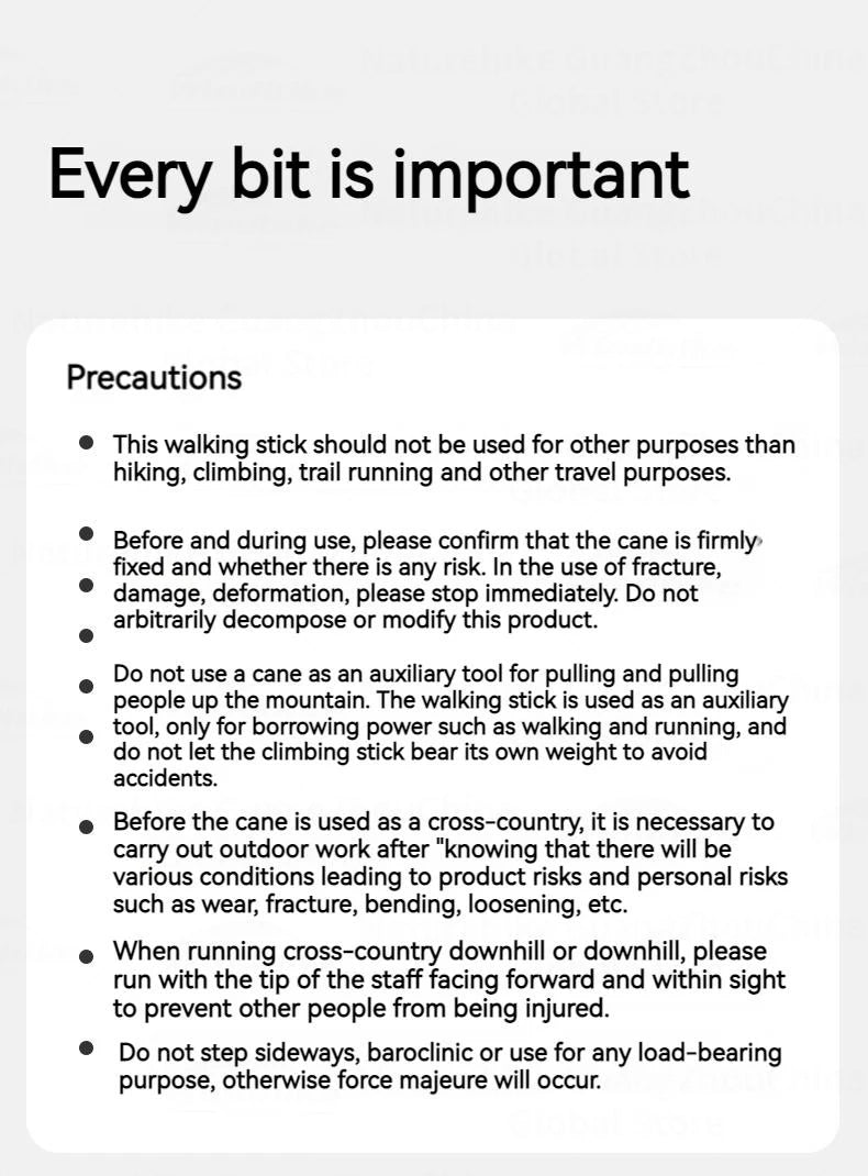 Naturehike 3K Carbon Fiber Collapsible Telescopic Sticks Trekking Pole Folding Portable Walking Stick Staff for Hiking Climbing