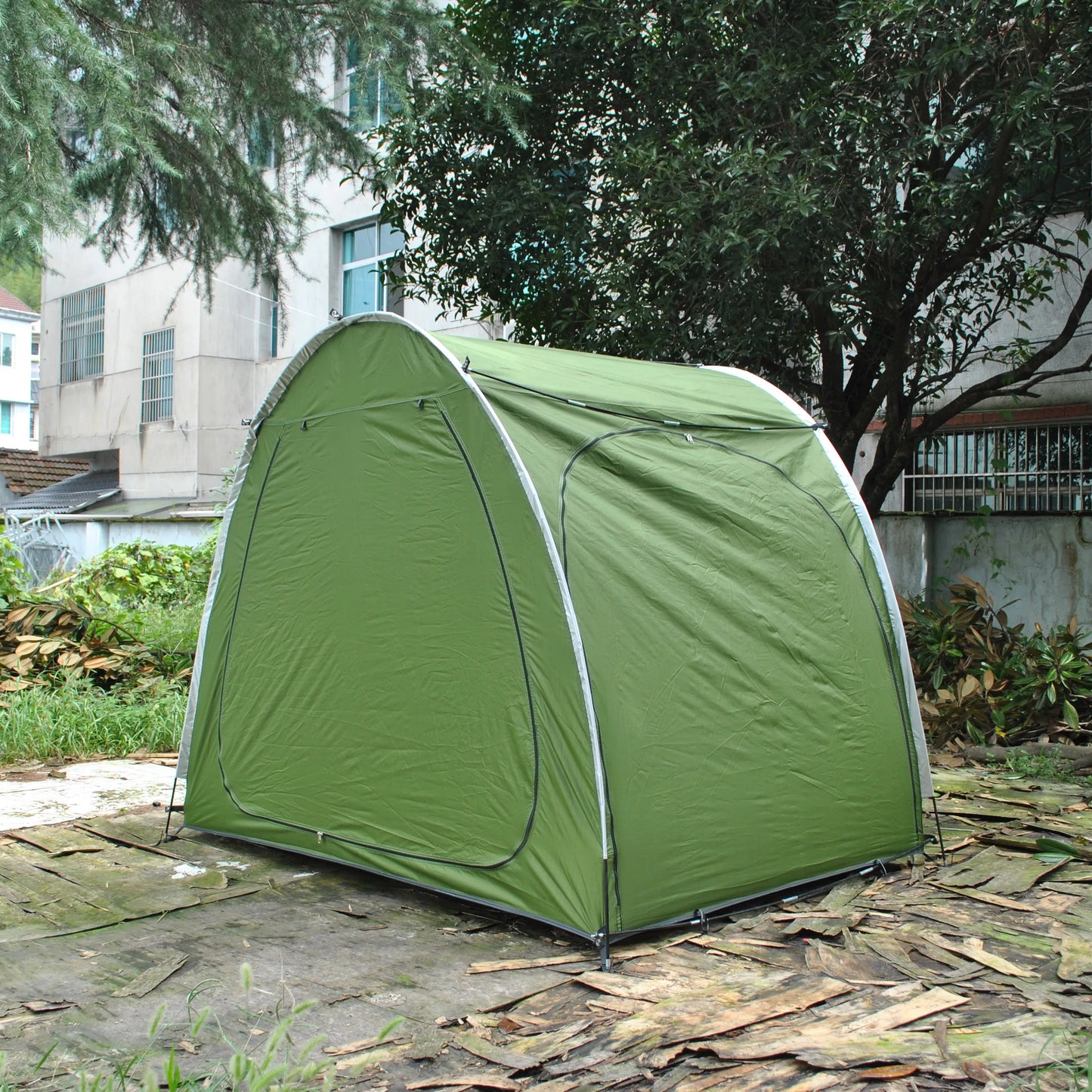 CZX-827 Advanced Bike Tent Bike Storage Shed tent,4 bikes storage tent,4 bikes tent,2 doors bigger cot bed tent,motorcycle tent