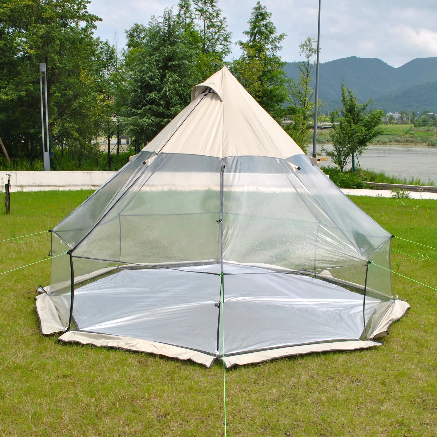 Regatta Mongolian Bell Tent - W/StoveJack, Waterproof, 4 Season Luxury Camping and Glamping Yurt Tent Outdoor