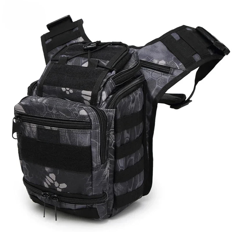 Large Hunting Sling Backpack EDC Tactical Shoulder Bag Molle  Chest Pack Waterproof Outdoor Camping Trekking Camera Pack